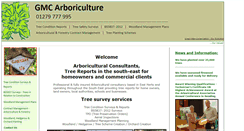 Desktop Screenshot of greenmanconservation.co.uk